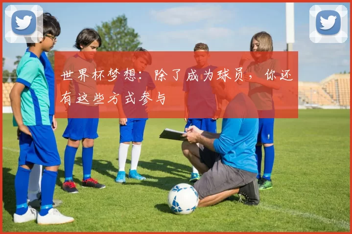 世界杯梦想:除了成为球员,你还有这些方式参与