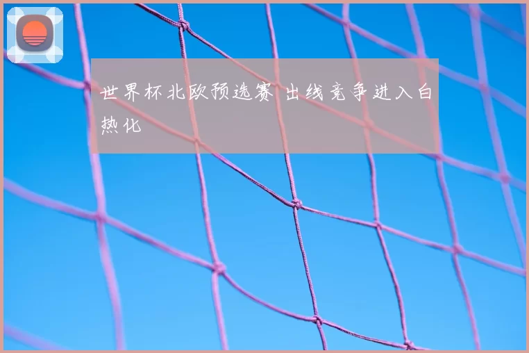 世界杯北欧预选赛 出线竞争进入白热化