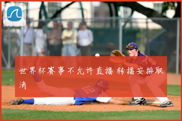 世界杯赛事不允许直播 转播安排取消