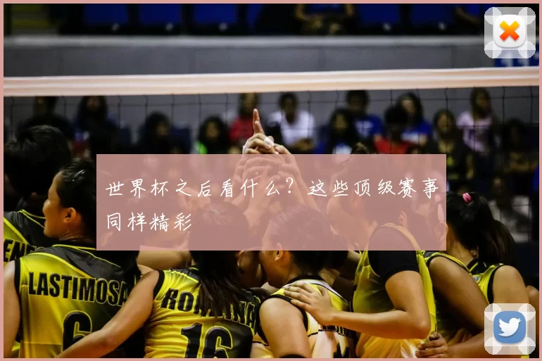 世界杯之后看什么？这些顶级赛事同样精彩